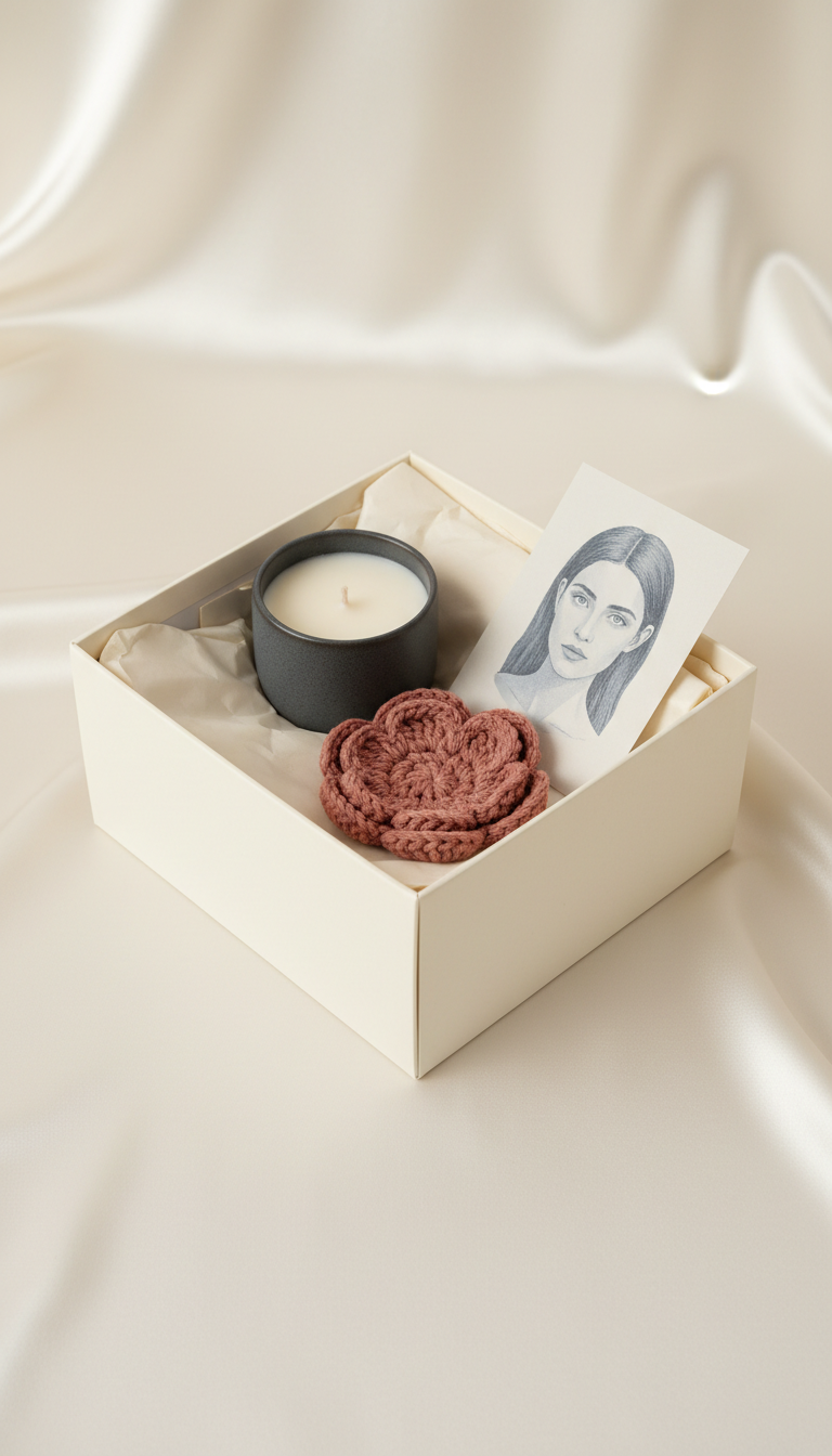 Crochet Flower With Natural Fibers