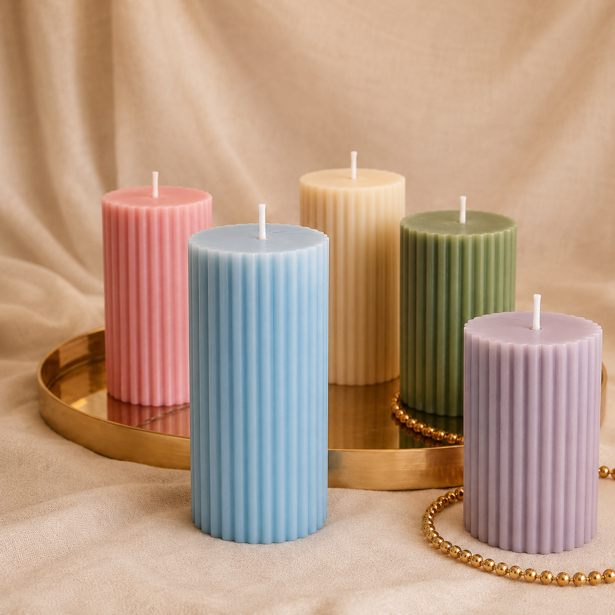 Aura Pillar Candle