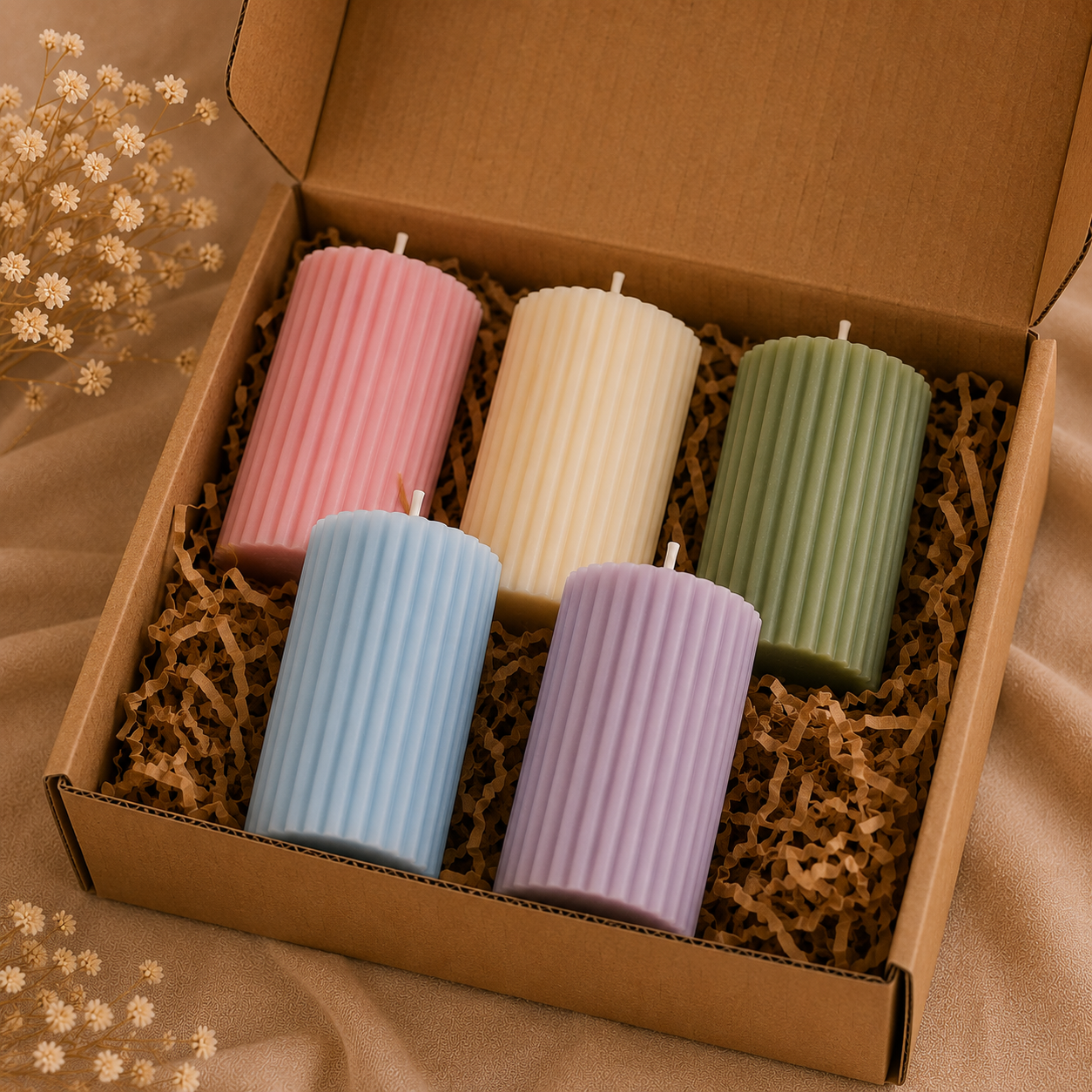 Aura Pillar Candle