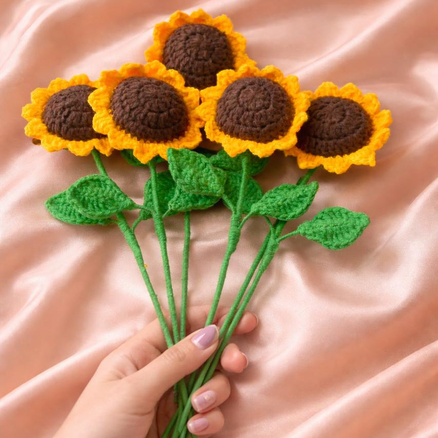 Crochet Sunflower 🌻 | Handmade Forever Flower
