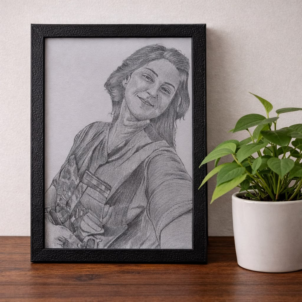 Timeless Pencil Portrait