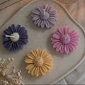Daisy Bloom Glass Soy Wax Candle(set of 6)